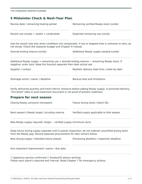 Actual page 66: Midwinter Check & Next-Year Plan